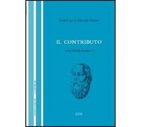 Il contributo (2006). Vol. 3