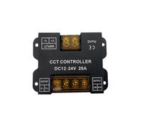 Il controller di cambio colore con interruttore di temperatura a doppio colore da 20 A utilizza la tecnologia PWM avanzata, dimmer LED monocromatico 5050 3528