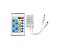 Il controller LED for stringa di luci 5050 con dimmer monocolore a 24 tasti illumina il gradiente stroboscopico DC12V6A