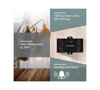 Il Controller Wifi TUYA Può Aggiornare il Controllo di Accesso Comune, Generare Password Casuali, Visualizzare I Record di Apertura Della Porta e il