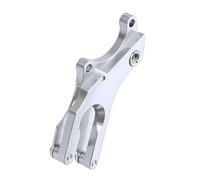 Il convertitore per montaggio del freno a disco funziona con dischi da 160 mm a 180 mm per una maggiore potenza di frenata in lega di supporto per freno a disco