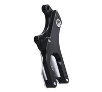 Il convertitore per montaggio del freno a disco funziona con dischi da 160 mm a 180 mm per una maggiore potenza di frenata in lega di supporto per freno a disco