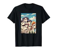 Il Cool Mount Rushmore National Memorial USA Presenta Un Anime Maglietta