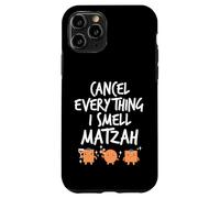 Il coordinatore dei seder alimentari ebraici Matzo Foodie I Smell Matzah Custodia per iPhone 11 Pro