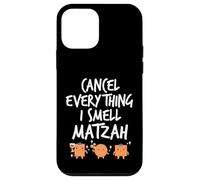 Il coordinatore dei seder alimentari ebraici Matzo Foodie I Smell Matzah Custodia per iPhone 12 mini