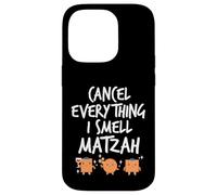 Il coordinatore dei seder alimentari ebraici Matzo Foodie I Smell Matzah Custodia per iPhone 14 Pro