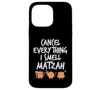 Il coordinatore dei seder alimentari ebraici Matzo Foodie I Smell Matzah Custodia per iPhone 14 Pro Max