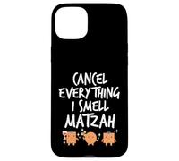 Il coordinatore dei seder alimentari ebraici Matzo Foodie I Smell Matzah Custodia per iPhone 15 Plus