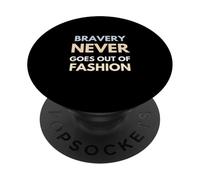 Il coraggio non passa mai di moda PopSockets PopGrip Adesivo