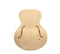 Il Corpo Della Chitarra Jazz È Realizzato In Legno Massello Con Compensato Di Acero Sul Retro E Sui Pannelli Laterali(A)
