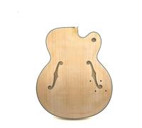 Il Corpo Della Chitarra Jazz È Realizzato In Legno Massello Con Compensato Di Acero Sul Retro E Sui Pannelli Laterali(B)