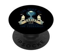 Il Corpo di Cristo Celebrando l'Eucaristia PopSockets PopGrip Adesivo