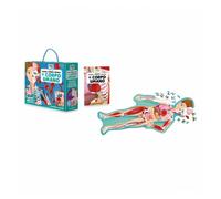 Il Corpo Umano Puzzle 3D + Libro -Sassi