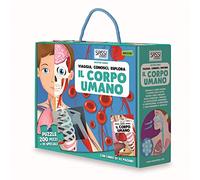 Il corpo umano. Viaggia, conosci, esplora. Ediz. a colori. Con puzzle