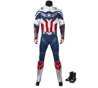 Il costume cosplay di Falcon e Winter Soldier Sam Wilson Capitan America