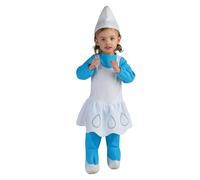 Il Costume Da Bambina Smurfette Del Film I Puffi 0-6 Mesi