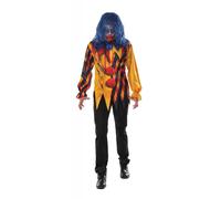 Il Costume Da Halloween Per Uomo Clown Zombie Del Killer Clown