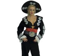 Il Costume Deluxe Femminile Degli Tre Amigos Standard Per Adulti