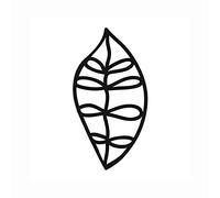 Il Crafter Laboratorio Doodle Foglia Punte Stencil Mask, Medium