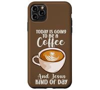 Il credente oggi sarà un caffè e Gesù tipo giorno Custodia per iPhone 11 Pro Max