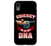 Il cricket è nel mio DNA Giocatore di cricket Bowler Batsman Cricket Custodia per iPhone XR