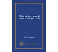 Il cristianesimo come fattore sociale nel Giappone moderno