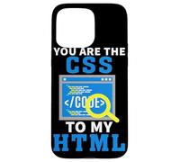 Il CSS al mio progetto di sviluppatori di software HTML per programmatore Custodia per iPhone 15 Pro Max
