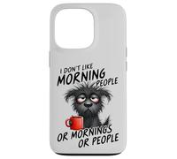 Il cucciolo privato del sonno non ama la mattina o le persone,Cane stanco Custodia per iPhone 13 Pro