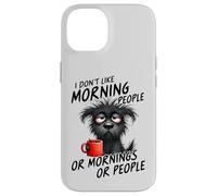 Il cucciolo privato del sonno non ama la mattina o le persone,Cane stanco Custodia per iPhone 14