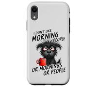 Il cucciolo privato del sonno non ama la mattina o le persone,Cane stanco Custodia per iPhone XR