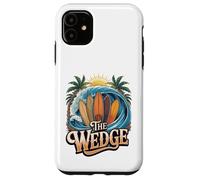 Il cuneo Newport al Beach Shore Break Surf Scene Custodia per iPhone 11