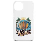 Il cuneo Newport al Beach Shore Break Surf Scene Custodia per iPhone 13