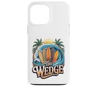 Il cuneo Newport al Beach Shore Break Surf Scene Custodia per iPhone 13 Pro Max