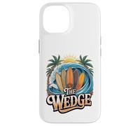 Il cuneo Newport al Beach Shore Break Surf Scene Custodia per iPhone 14
