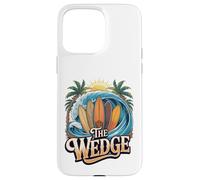 Il cuneo Newport al Beach Shore Break Surf Scene Custodia per iPhone 15 Pro Max