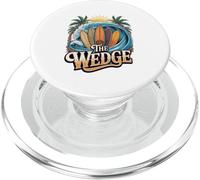 Il cuneo Newport al Beach Shore Break Surf Scene PopSockets PopGrip per MagSafe
