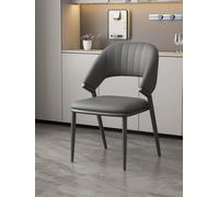 Il cuoio ricoperto del Faux presiede le sedie della sala da pranzo moderne delle sedie di cuoio di vanità del secolo metà delle sedie laterali di svago delle sedie con le