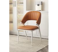 Il cuoio ricoperto del Faux presiede le sedie della sala da pranzo moderne delle sedie di cuoio di vanità del secolo metà delle sedie laterali di svago delle sedie con le