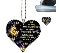 Il Cuore Decorazione Per Auto | Appendino 'Amore Per Veicolo,Cuore Per l'Auto Ciondoli - Per Interno 'Automobilistico, Zaino, Veicolo, Ragazzi, Ragazze, Uomini E Donne Multiuso.