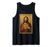 Il Cuore di Gesù Cristo - Icon Cattolico Sacro Cuore Canotta