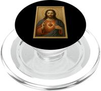 Il cuore di Gesù Cristo - Icon Cattolico Sacro Cuore PopSockets PopGrip per MagSafe