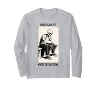 Il Cuore Dice Che Le Ginocchia Dicono Il Balcone Carta dei Maglia a Manica