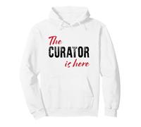 Il Curatore è Qui - Divertente Felpa con Cappuccio