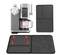 Il cuscinetto assorbente in silicone per uso alimentare riduce il rumore, lavabile in lavastoviglie, tappetino compatto per soldato