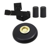 Il cuscinetto stabilizzatore per violoncello in gomma ABS resistente previene i graffi sul pavimento e garantisce una silenziosa protezione per violoncello musicale, colore nero