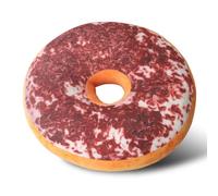 il cuscino, Cuscino for sedile rotondo creativo a forma di ciambella | Stampa 3D | Morbido e resistente | supporto for la schiena for uso interno(F)