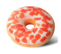 il cuscino, Cuscino for sedile rotondo creativo a forma di ciambella | Stampa 3D | Morbido e resistente | supporto for la schiena for uso interno(G)