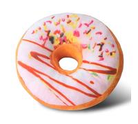 il cuscino, Cuscino for sedile rotondo creativo a forma di ciambella | Stampa 3D | Morbido e resistente | supporto for la schiena for uso interno(A)