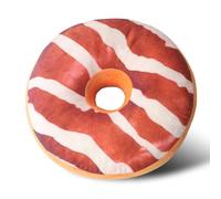 il cuscino, Cuscino for sedile rotondo creativo a forma di ciambella | Stampa 3D | Morbido e resistente | supporto for la schiena for uso interno(E)