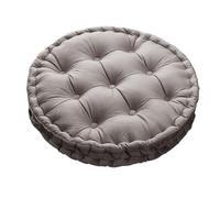 il cuscino, Cuscino rotondo con maniglia | Imbottitura in cotone PP | for meditazione, soggiorno, balcone, ufficio(Light Gray)